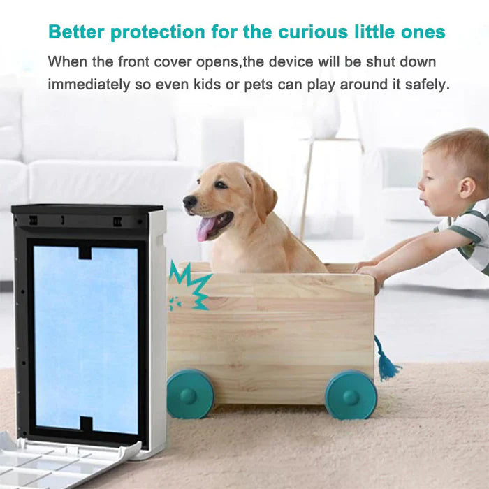 HP8 HEPA Air Purifier for Pets Cat Dog Hair Dander Smell Odor Pollen Allergy Allergies and Dust