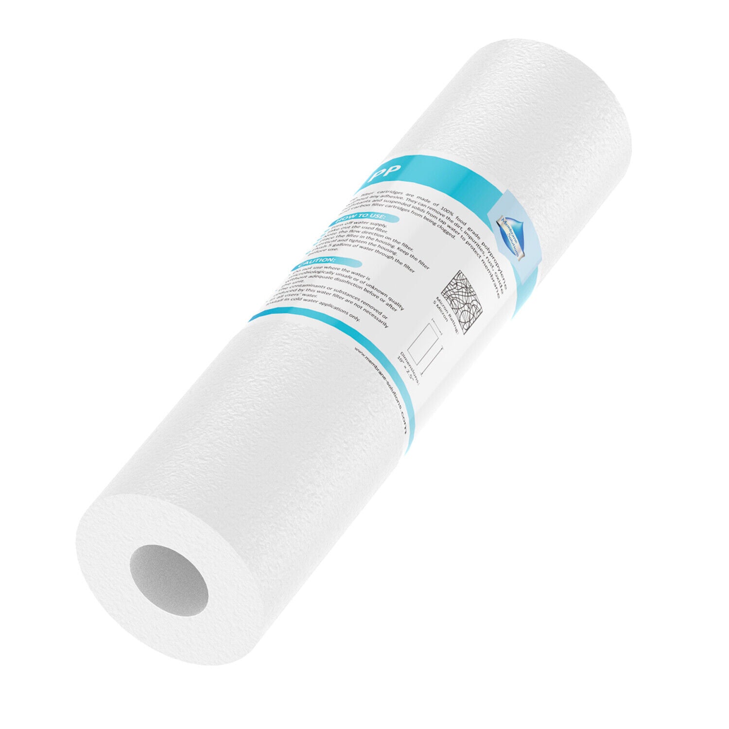 10"x 2.5" Melt-Blown Sediment Water Filter Replacement Polypropylene Cartridge